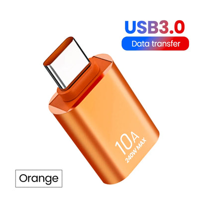 10A OTG USB 3.0 To Type C Adapter USB Female To Type c Male Fast Charging adadpter OTG USB C For Xiaomi Samsung Laptop PC - Smarsty
