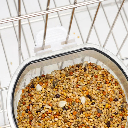 Detachable Plastic Bird Feeding Bowl with Convenient Hanging Design - Smarsty