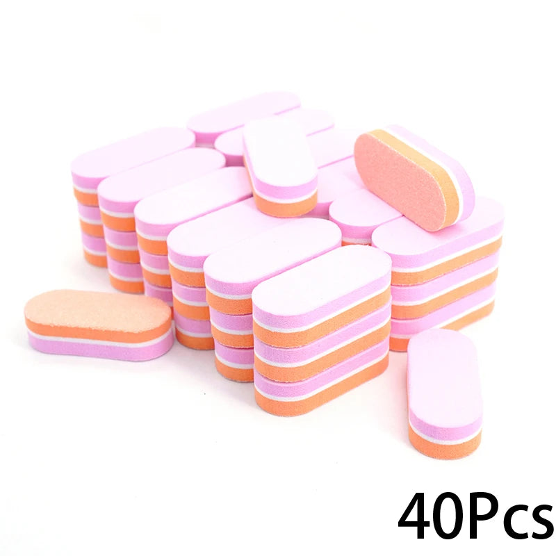 Mini Nail Sponge File Buffer Block Set for Smooth Finishing - Smarsty