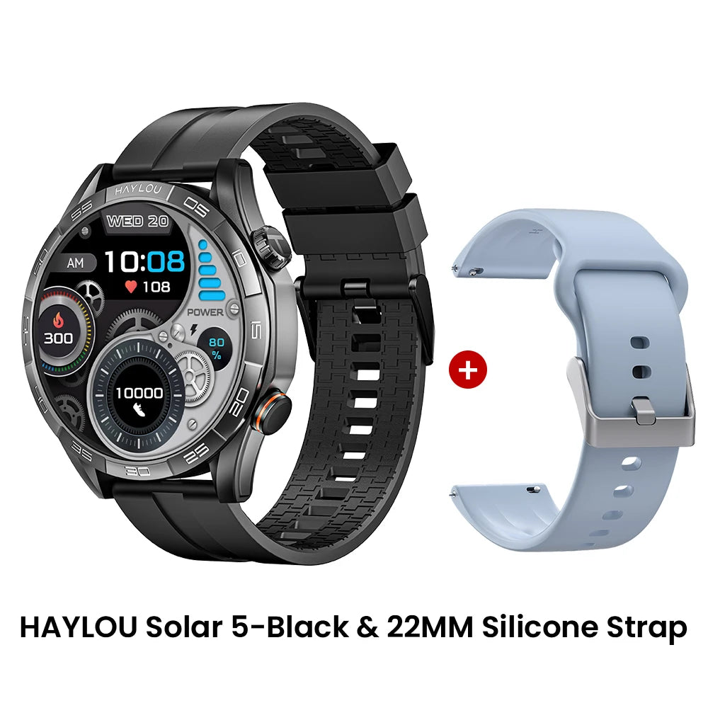Haylou Solar 5 Smartwatch with Voice Calling and AMOLED Display - Smarsty