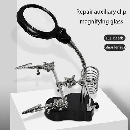 Lighted Magnifying Glass for Mobile Phone Repair - Smarsty