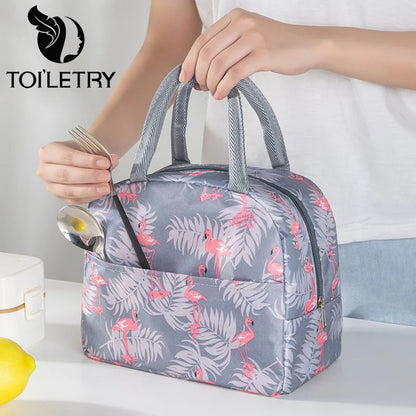 Cartoon Insulated Lunch Bag With Thermal Tote For Picnics - Smarsty