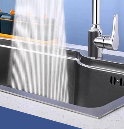Universal Swivel Faucet with Three-Mode Splash Proof Nozzle - Smarsty