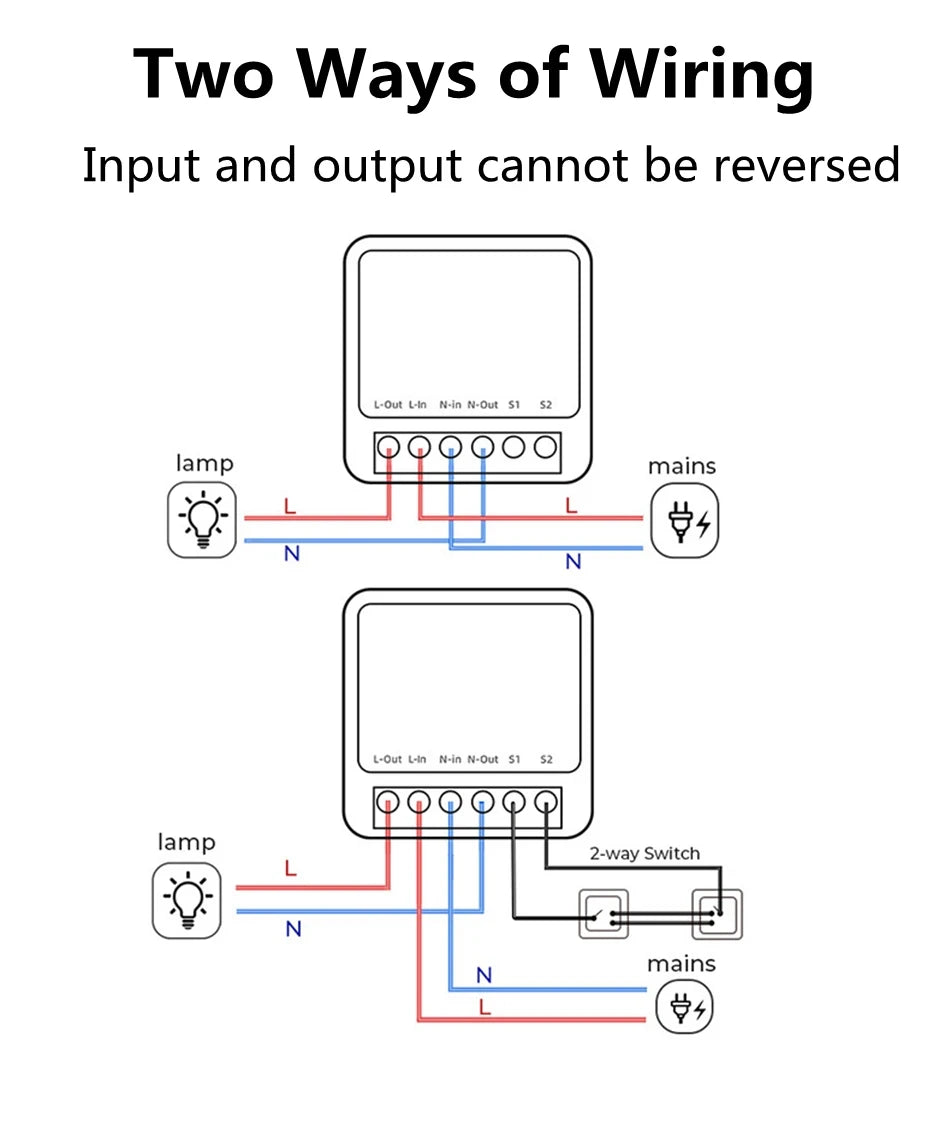 Tuya 16A Mini Wifi Switch for Smart Home Automation - Smarsty