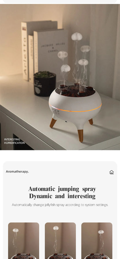 Dynamic Jellyfish Air Humidifier with Remote Control - Smarsty