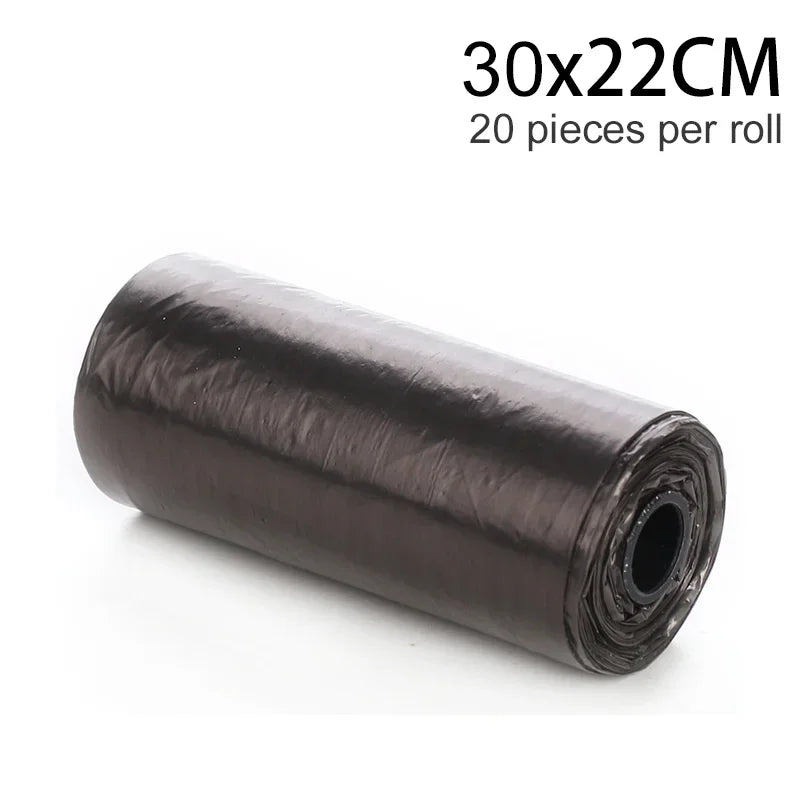 Car Trash Can (with Lid) Contains 60 (300) Garbage Bags, Small Car Trash Can, Leak-proof Mini Car Accessories - Smarsty