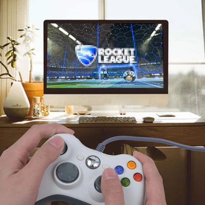 USB Wired Game Controller for Xbox 360 with Enhanced Precision - Smarsty
