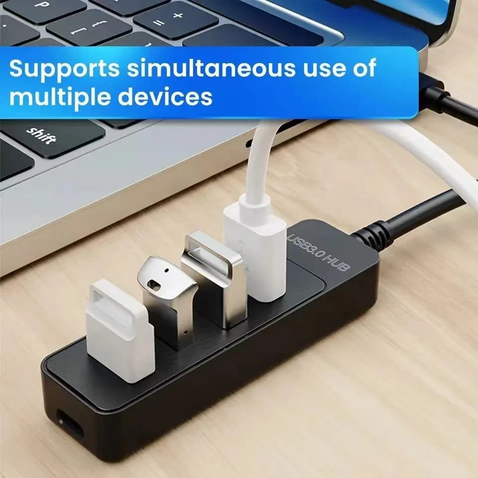 USB C Hub Quad Port High Speed USB3Point0 ExpansionPro