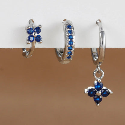 3PCS Stainless Steel Dangle Earrings Set for Women - Smarsty