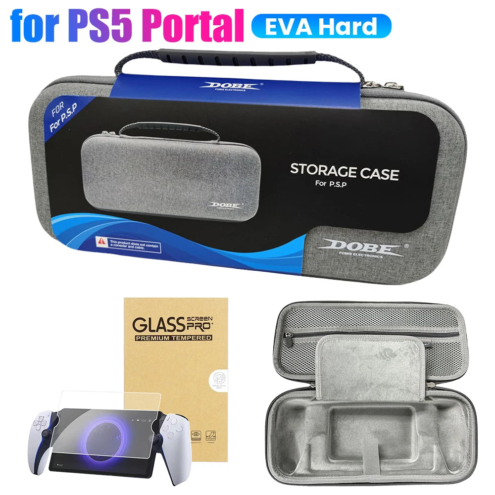 EVA Travel Carrying Case for PS5 Portal Protection - Smarsty