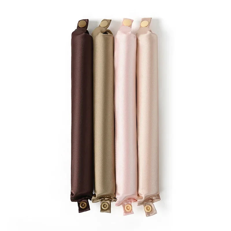 Heatless Satin Curlers for Effortless Silk Curls - Smarsty