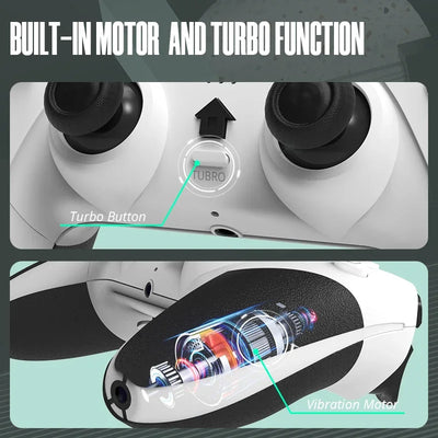 Bluetooth Wireless Controller for PS4 and PC Gaming - Smarsty
