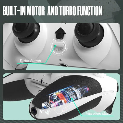 Bluetooth Wireless Controller for PS4 and PC Gaming - Smarsty
