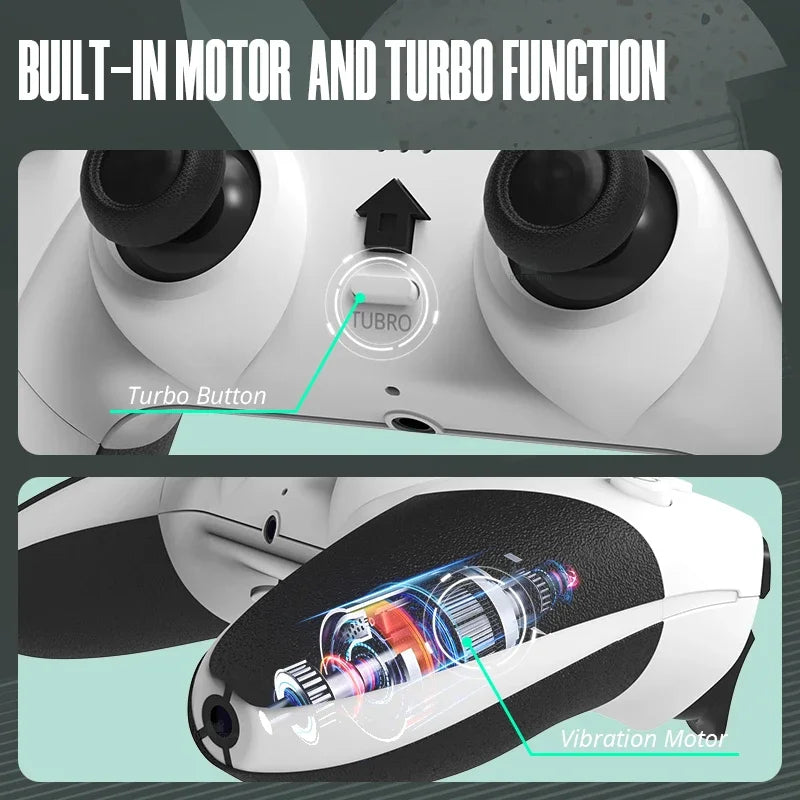 Bluetooth Wireless Controller for PS4 and PC Gaming - Smarsty