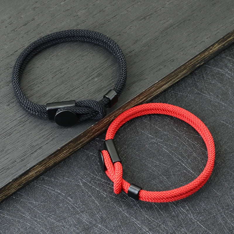 Men's Double Layer Rope Bracelet Gift for Him - Smarsty