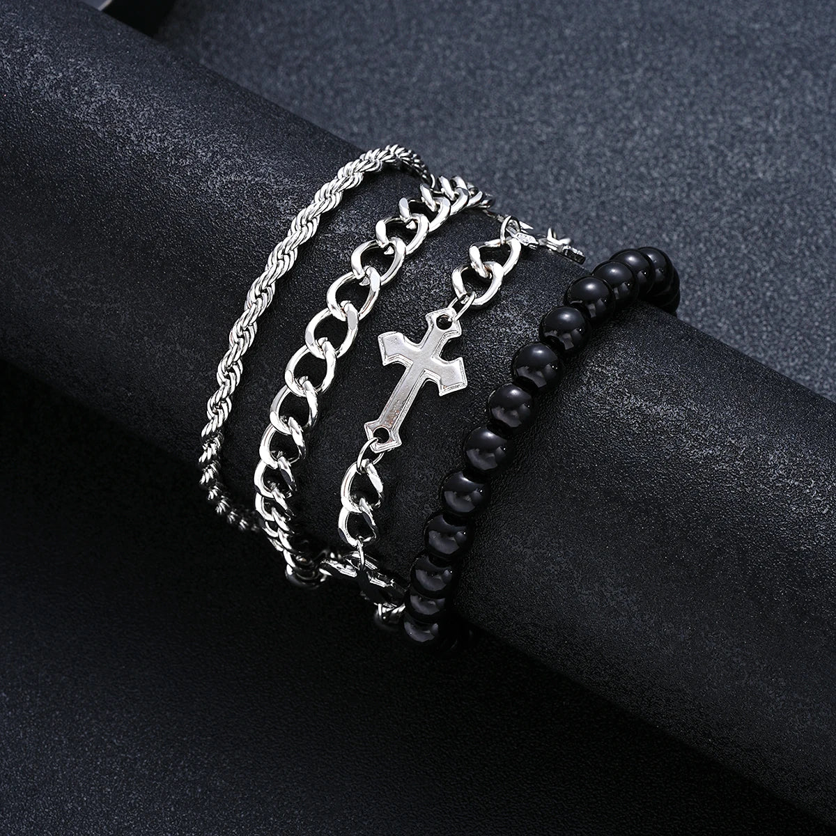 Stainless Steel Bracelet Set for Men and Women - Smarsty