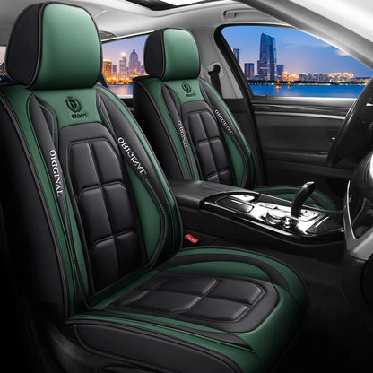 Full Leather Car Seat Cover All Season Universal Pad - Smarsty