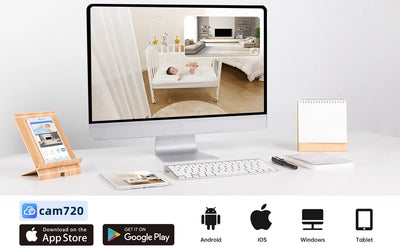 JOOAN 4K 6MP HD  PTZ Camera Outdoor Dual Lens Dual Screen AI Tracking 5G WIFI IP Camera Security CCTV Video Surveillance Cameras - Smarsty
