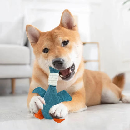 Soft Plush Dog Chew Toy with Squeaker - Smarsty