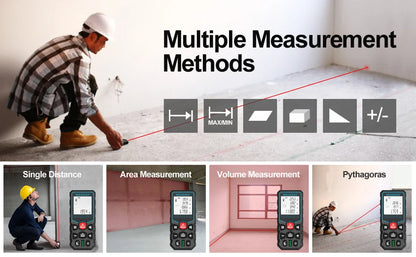 MILESEEY X5 Laser Tape Measure High Accuracy Remote Measurement - Smarsty