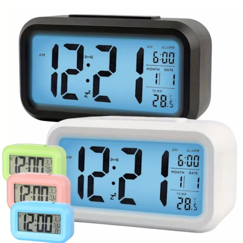 Smart Digital Alarm Clock with Temperature Display - Smarsty