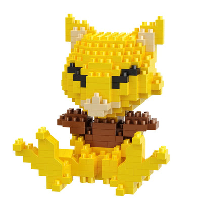 DIY Pokemon Blocks Small Cartoon Mini Building Block Pikachu Charizard Eevee Mewtwo Anime Assemble Action Model Dolls Toys by Smarsty