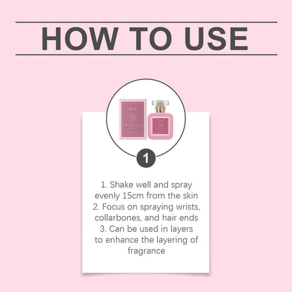 Roxelis Strawberry Sugar Sweet and Vital perfume Fresh, Sweet and Lasting Fragrance Date Commuting Multi Scene Portable Perfume