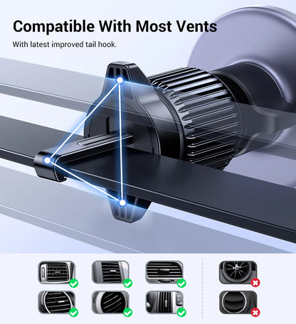 Magnetic Car Phone Holder Air Vent Mount For IPhone - Smarsty