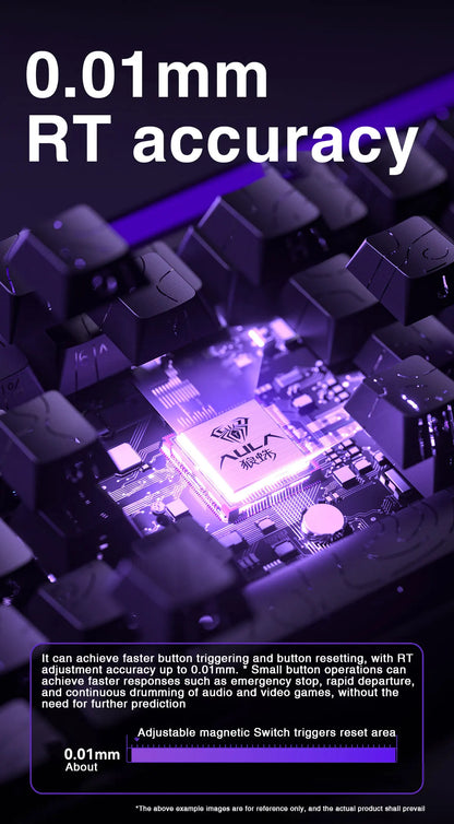 68 Key Magnetic Switch Keyboard Rapid Trigger RGB Wired