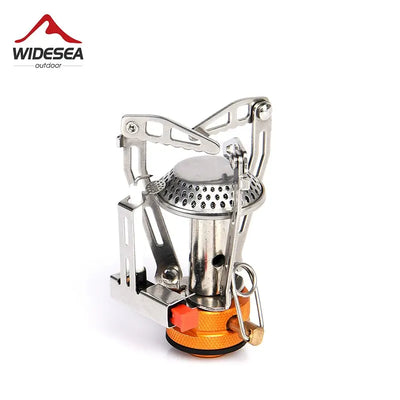 Widesea Camping One-piece Gas Stove Heater Tourist Burner Foldable Outdoor Picnic Kitchen Equipment Supplies Survival Furnace by Smarsty