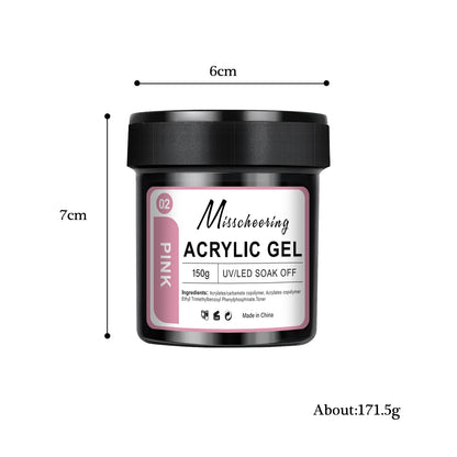 150g Large Capacity Nail Extension Gel for DIY Art - Smarsty