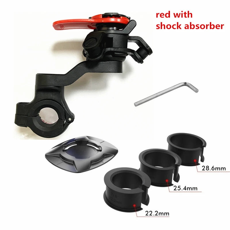 Handlebar Phone Mount With Shock Absorption Quick Lock - Smarsty