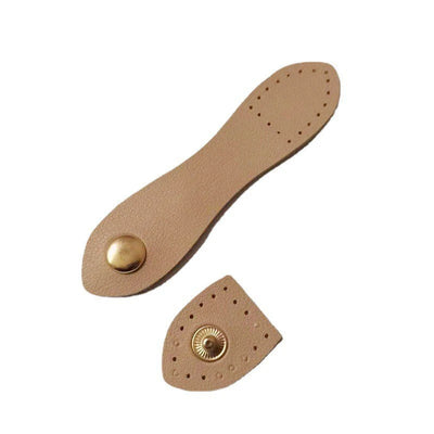 9cm Fashion Leather Bag Buckle Handmade Buttons Wallet Hasp Clasp Buckle Card Pack Buckle for DIY Handbag Accessories - Smarsty