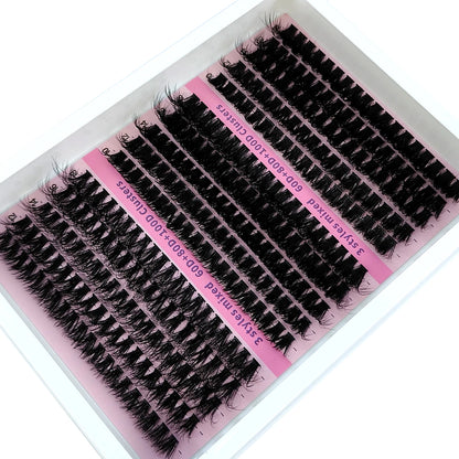 DIY 5D Fluffy Lash Clusters for Stunning Volume - Smarsty