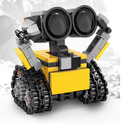 New mini Wall-E Building Block Kit MOC Idea Technical Classic Movie Model Building Block Assembly Children's Toy Gift