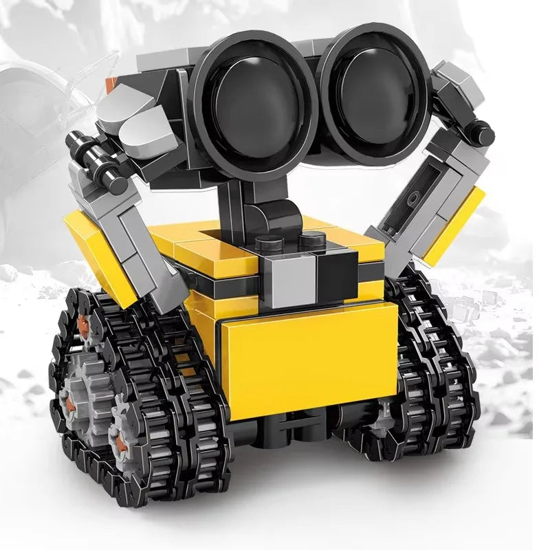 New mini Wall-E Building Block Kit MOC Idea Technical Classic Movie Model Building Block Assembly Children's Toy Gift