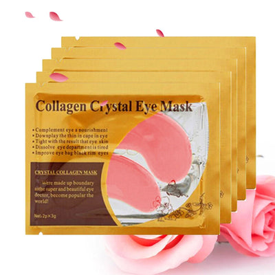 Gold Collagen Crystal Eye Masks for Firming and Moisturizing - Smarsty
