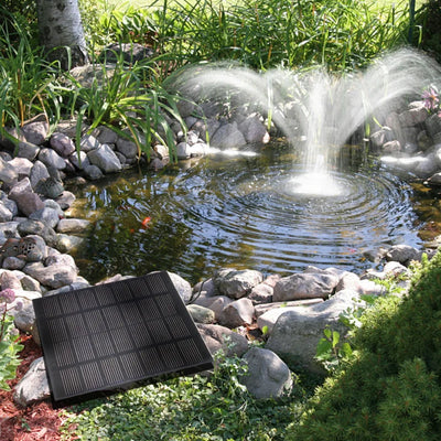Solar Fountain Pump Kit for Low Noise Outdoor Decor - Smarsty