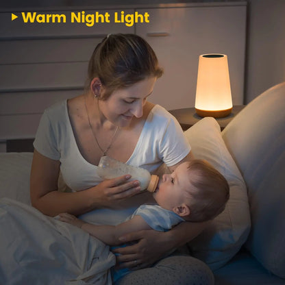 Color Changing USB Rechargeable Night Light with Remote Control - Smarsty