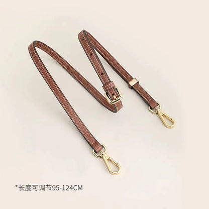 Leather Replacement Crossbody Bag Strap For Longchamp Mini Bag Shoulder Strap Without Punching Modification Bag Accessories