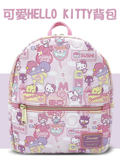 Charming Kids PU Backpack Cute Character Travel Bag - Smarsty