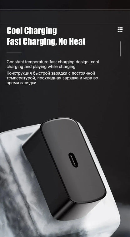 45W PD USB C Fast Charger S24 UltraMax Cable Included - Smarsty