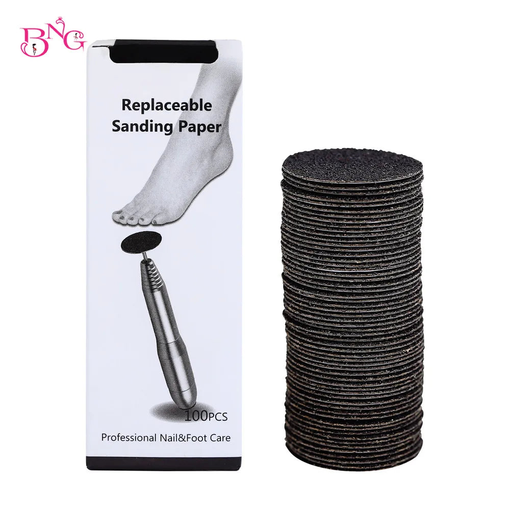 Replaceable Sandpaper Pedicure Discs for Smooth Feet - Smarsty