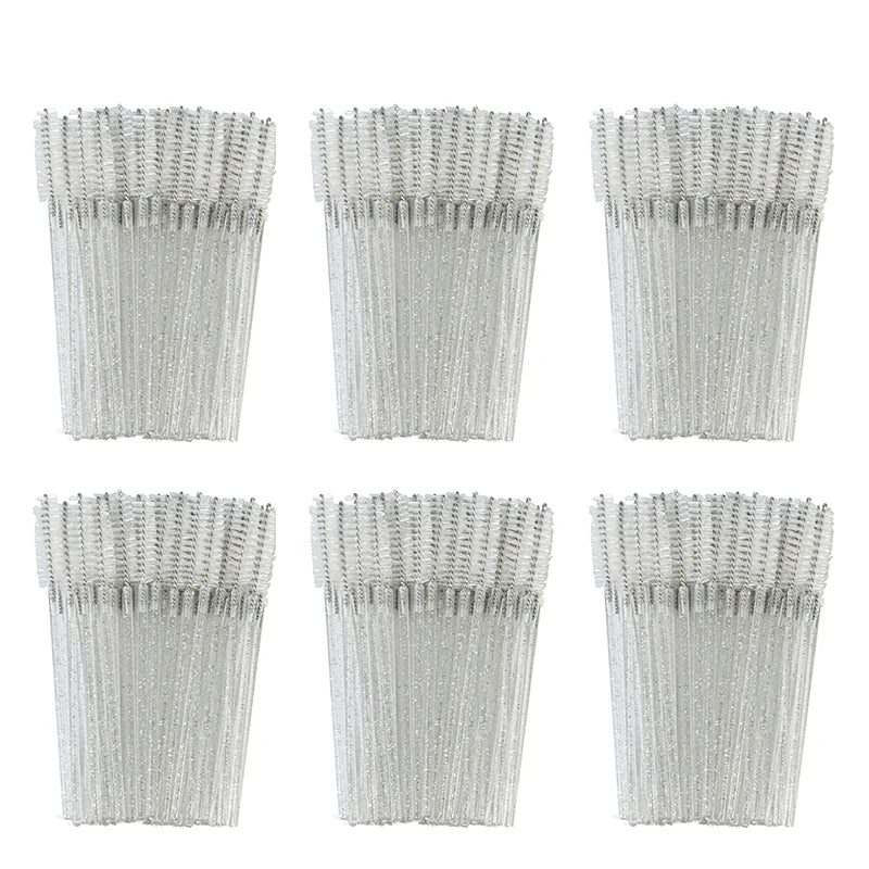 50Pcs Disposable Eyelash Brushes for Makeup Application - Smarsty