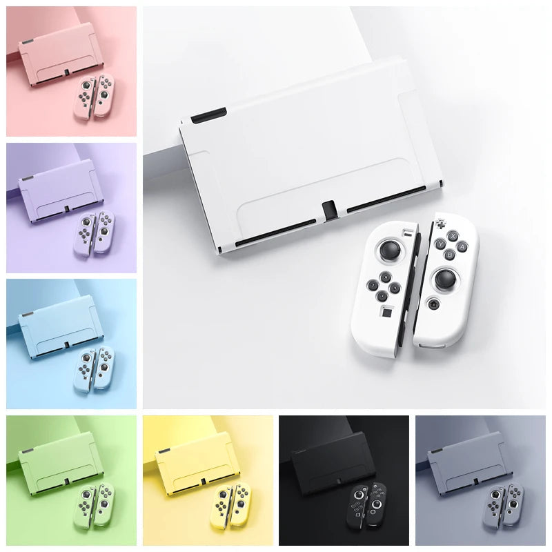Nintendo Switch OLED Protection Case with Joy Con Accessories - Smarsty