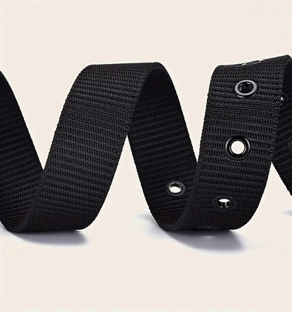 Mens Durable Nylon Canvas Belt Heavy Duty Tactical Workbelt - Smarsty