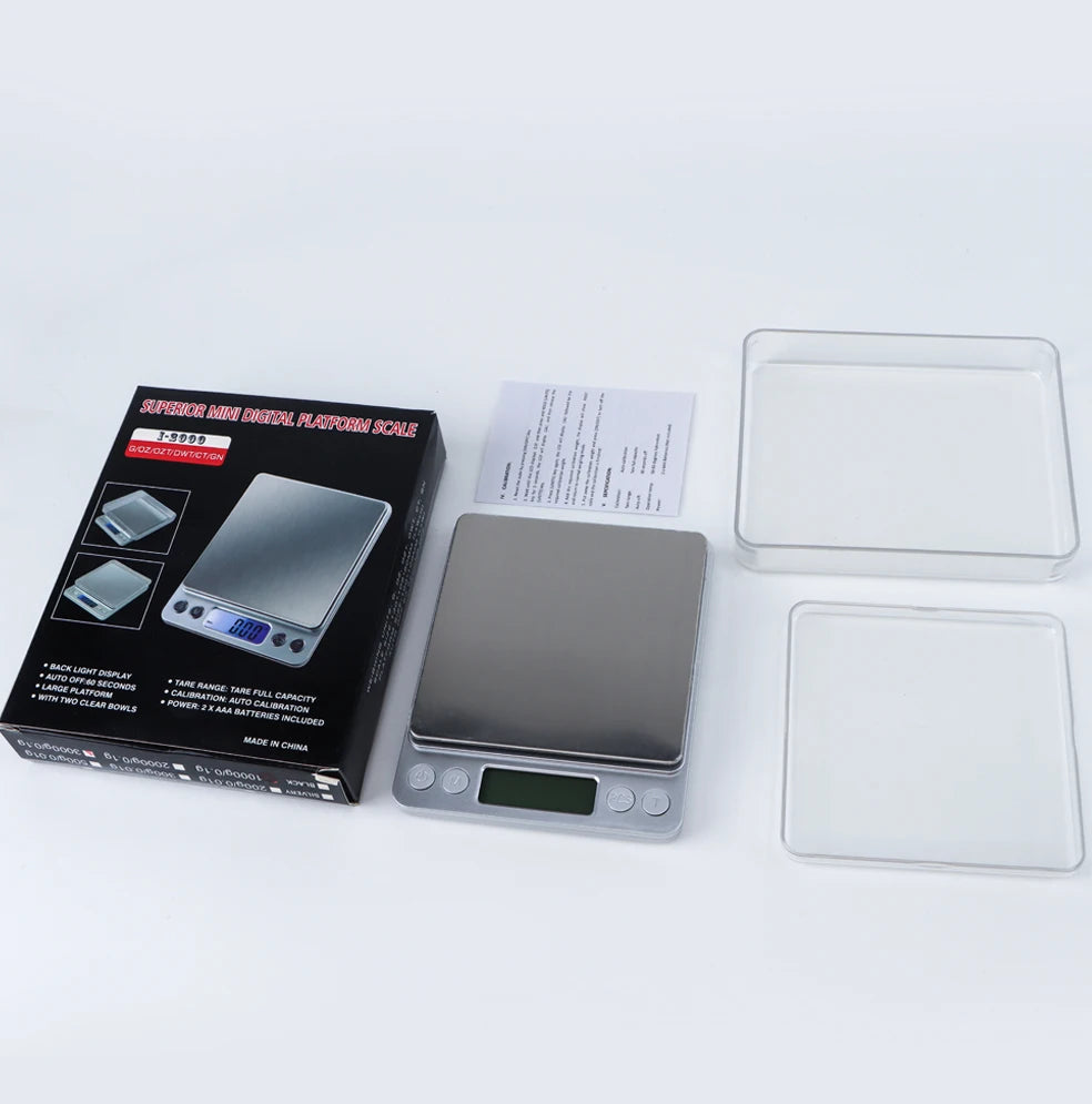Mini Digital Kitchen Scale with LED Display and Precision Accuracy - Smarsty