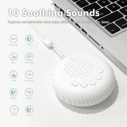 Portable White Noise Sound Machine for Baby Sleep Aid - Smarsty