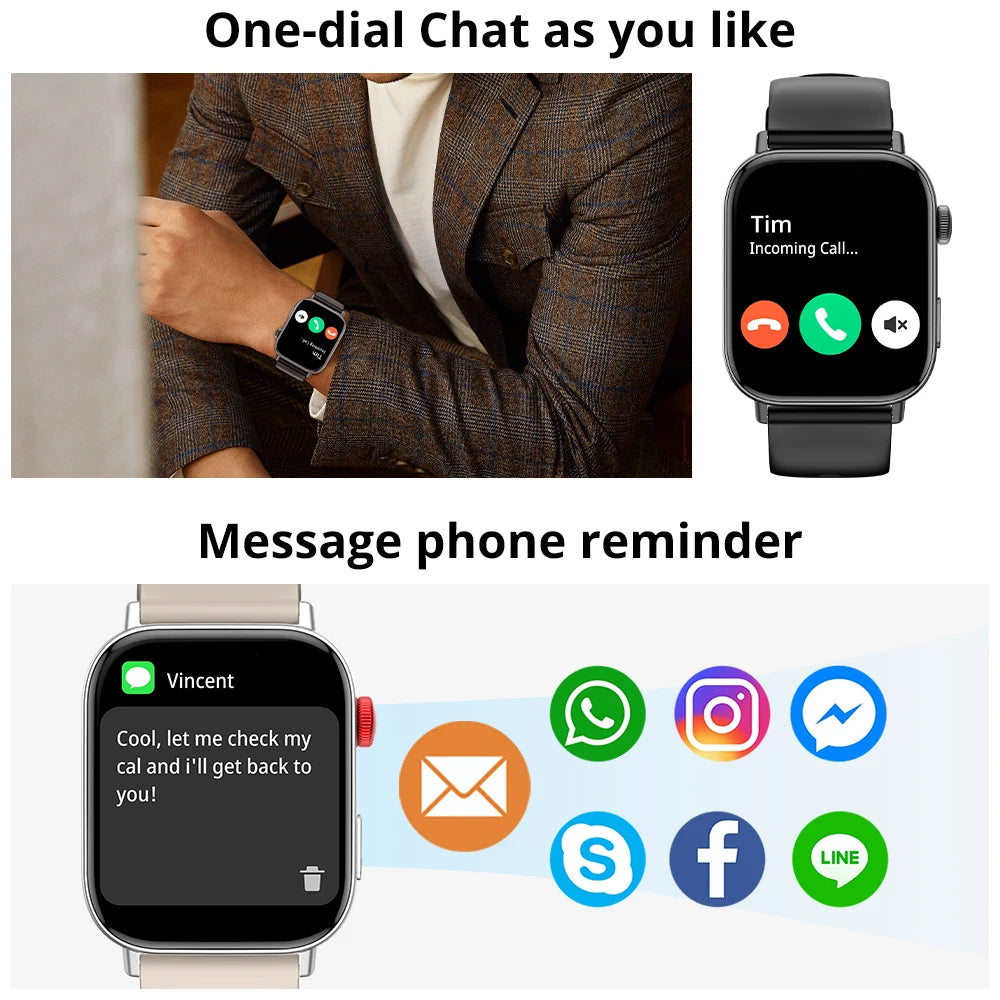 COLMI C8 Max Smart Watch With Voice Calling Feature - Smarsty