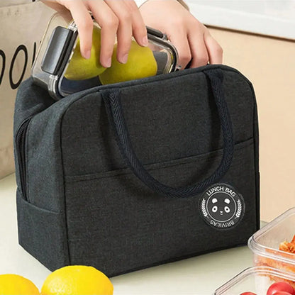 Insulated Lunch Box Bag Portable Thickened For Students - Smarsty